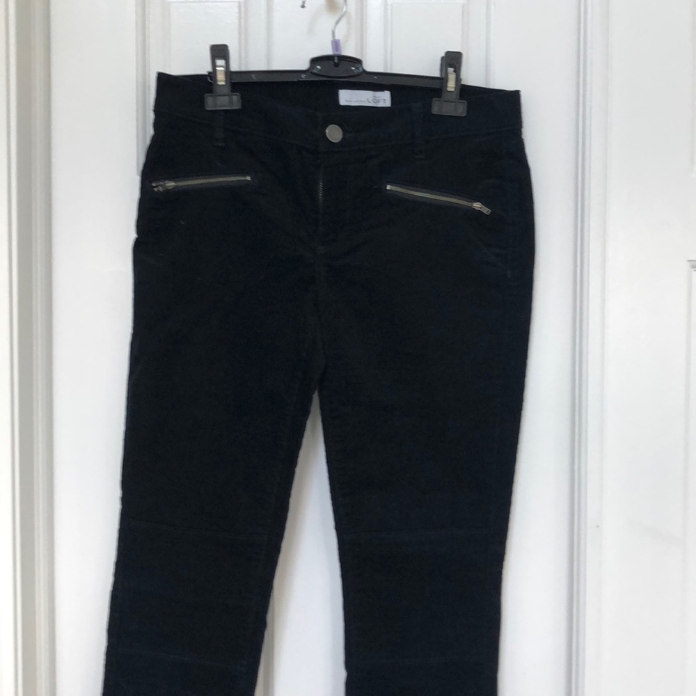 Loft Skinny Corduroys Olive Green ( Black sold)